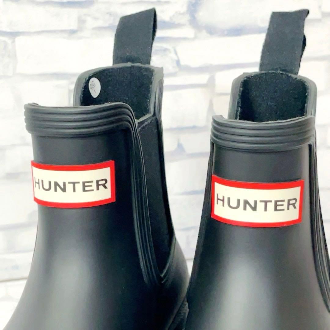 新品 HUNTER ハンター サイドゴア チェルーシー レイン ブーツ 梅雨