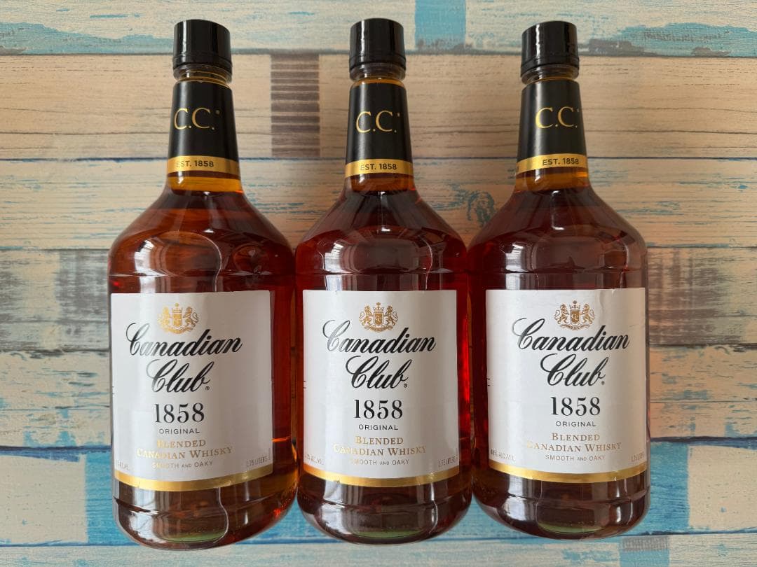 カナディアンクラブ 1858 1750ml 3本セット