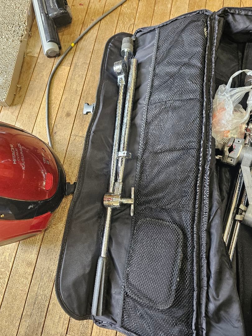 セット売りです。☆pearl/パール製ハイハット用シンバルブームホルダー