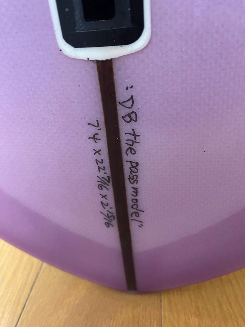 7.4 ミニロングボード　ミッドレングス　ダブルバブル　パスモデル　サーフボード