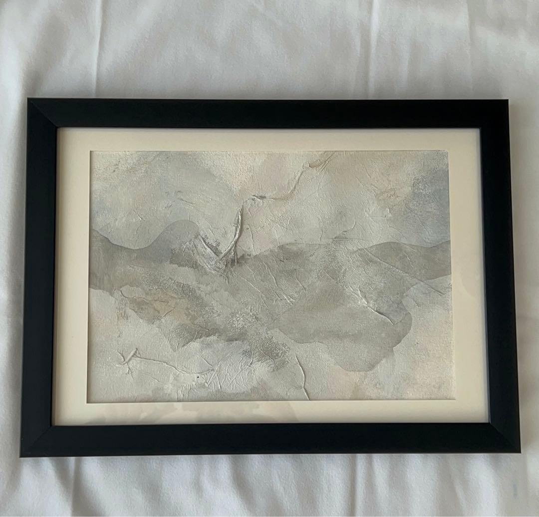 抽象画　アート　海外　インテリア　絵画　ギフト　原画　ミニマリスト　北欧　韓国