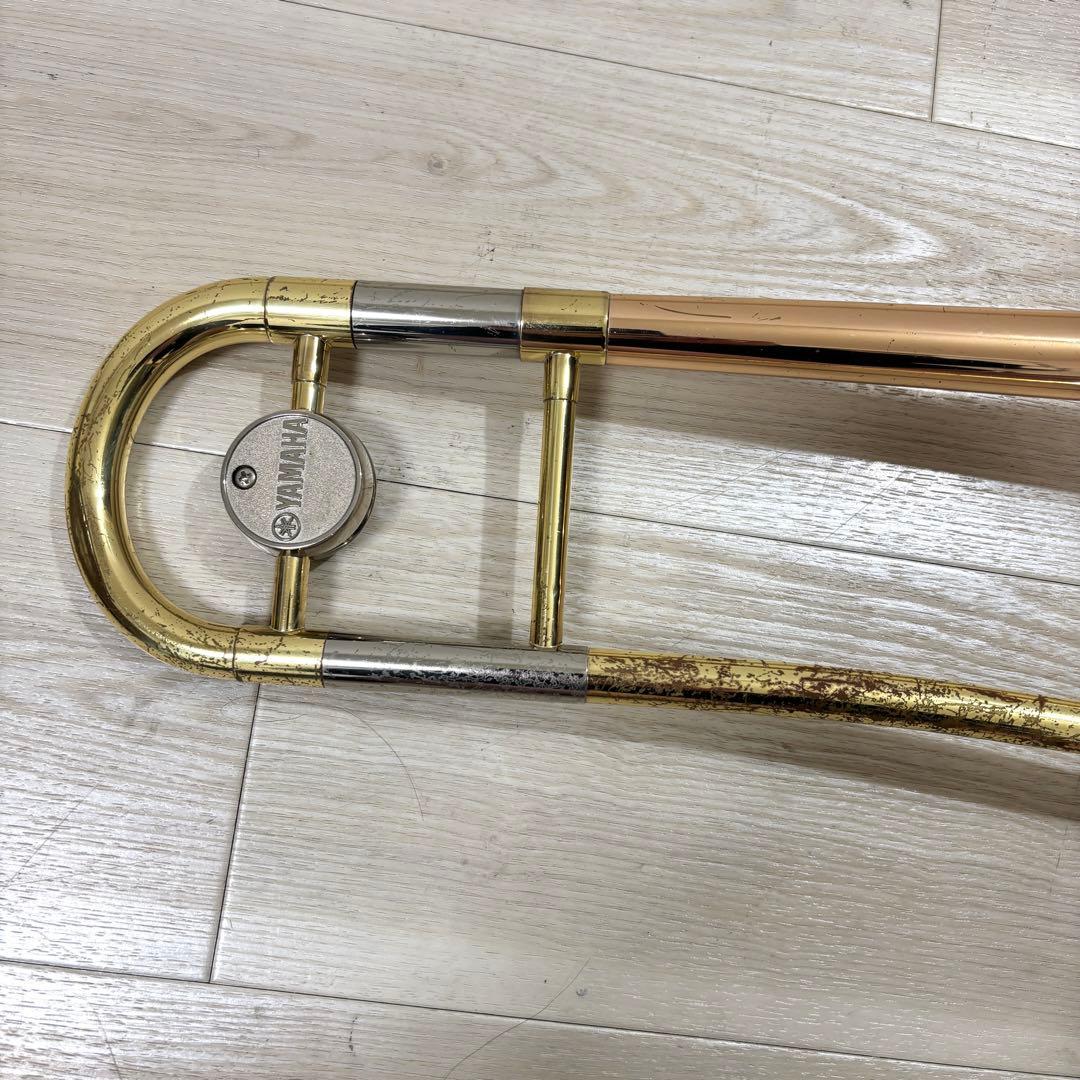 音出し確認済　YAMAHA ヤマハ テナートロンボーン YSL 353 赤ベル