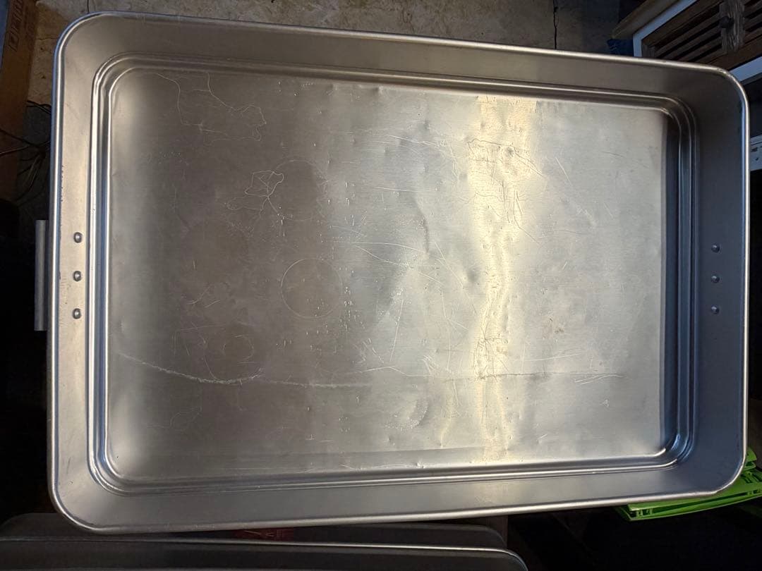 ヨシナリ　業務用 アルミ 番重 システムバット 手付 取っ手 板取手