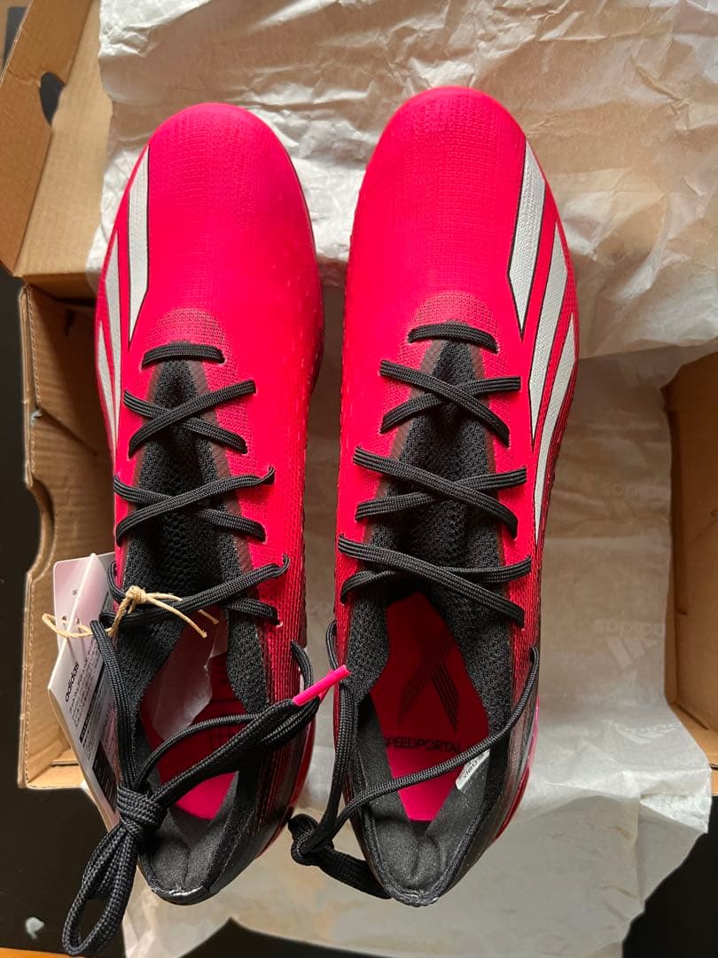 未使用adidasサッカースパイク265Xspeedportal.1 hg/ag