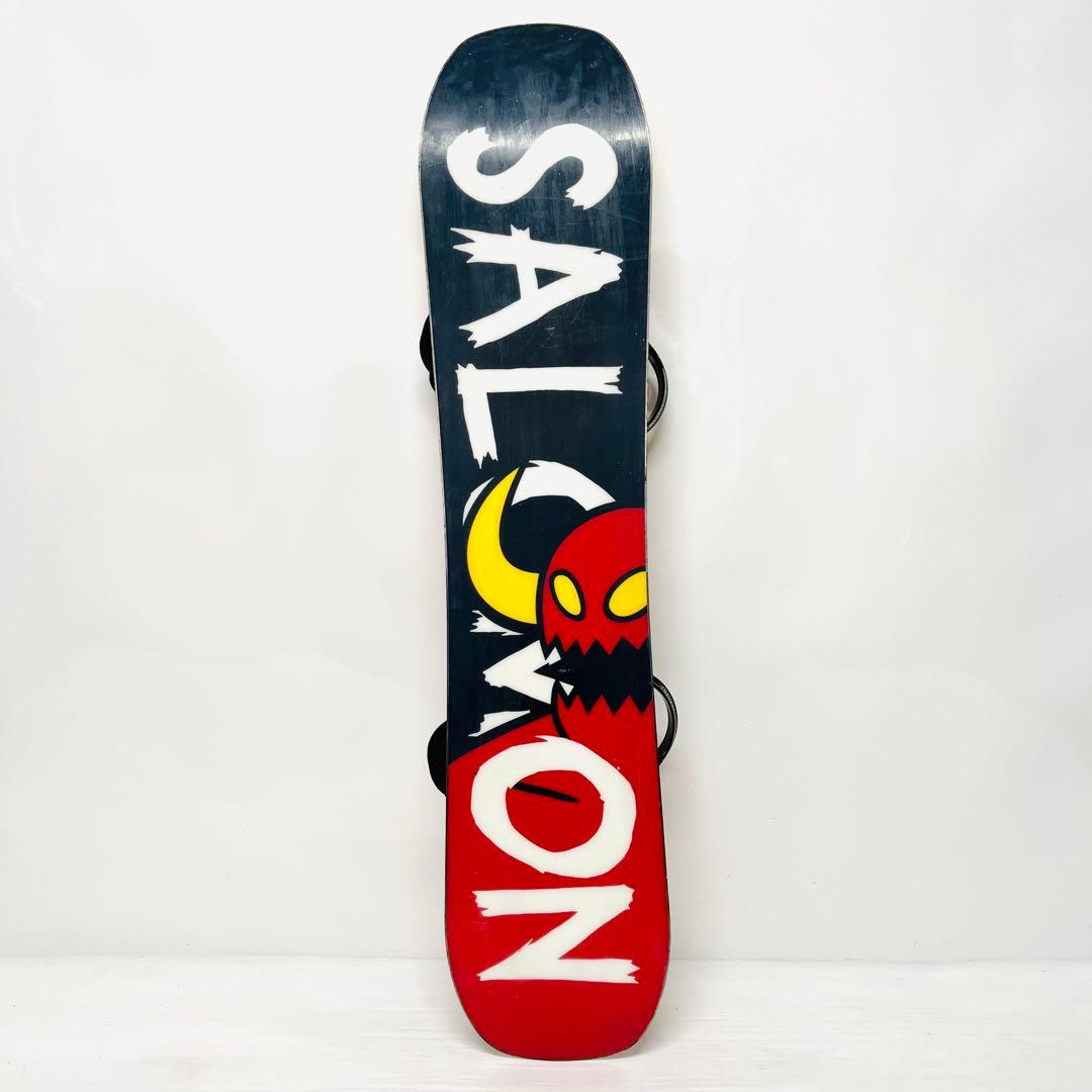 未使用　バートン　ビンディング付　サロモン　ジュニア　スノボセット　スノーボード