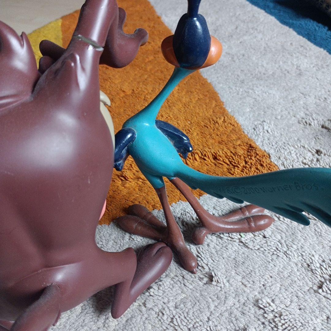 陶器　ロードランナー　タスマニアンデビル　フィギュアセット　ワーナーブラザース