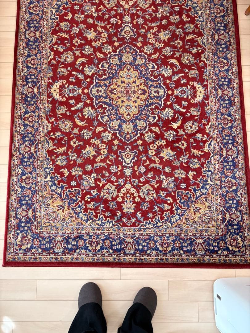 イケア　ラグ カーペット133x195 cm ポリプロピレン 100%