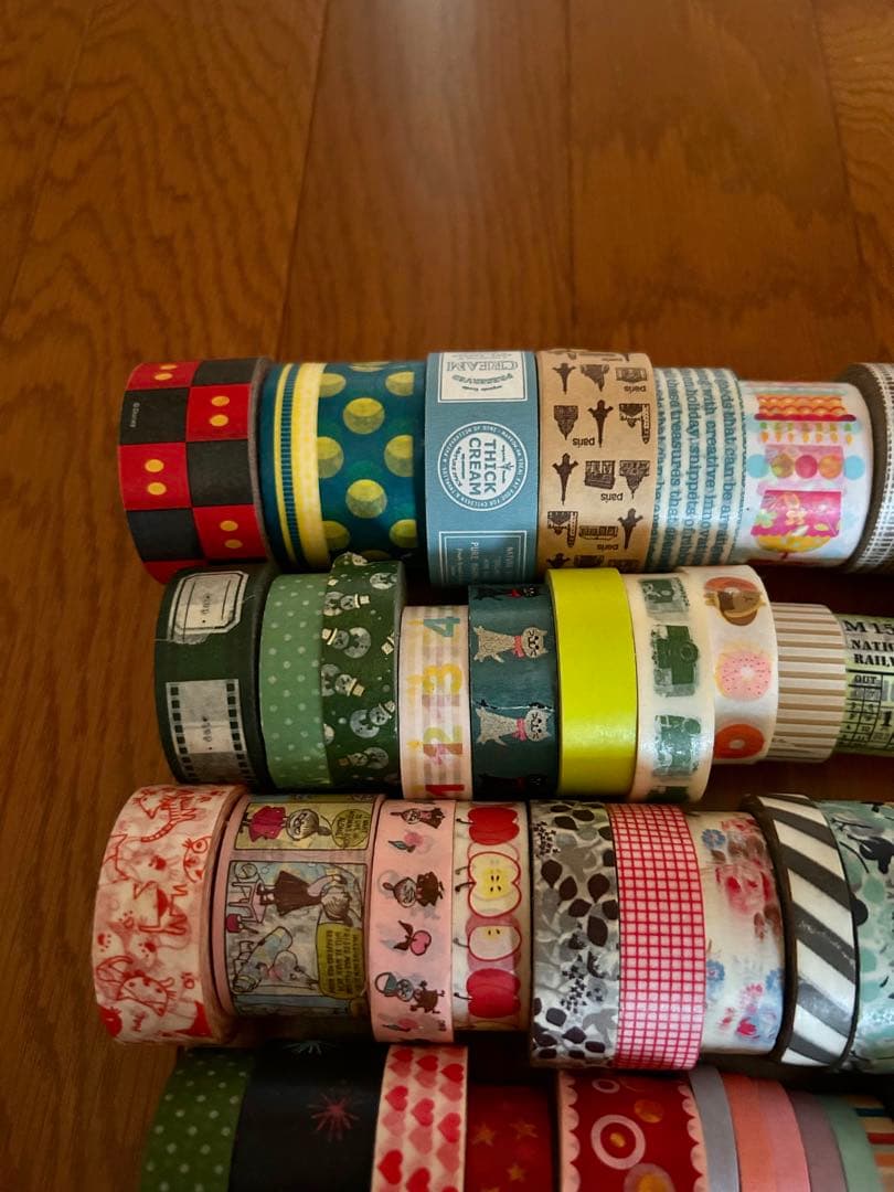 キャラクター　マスキングテープ　マステ