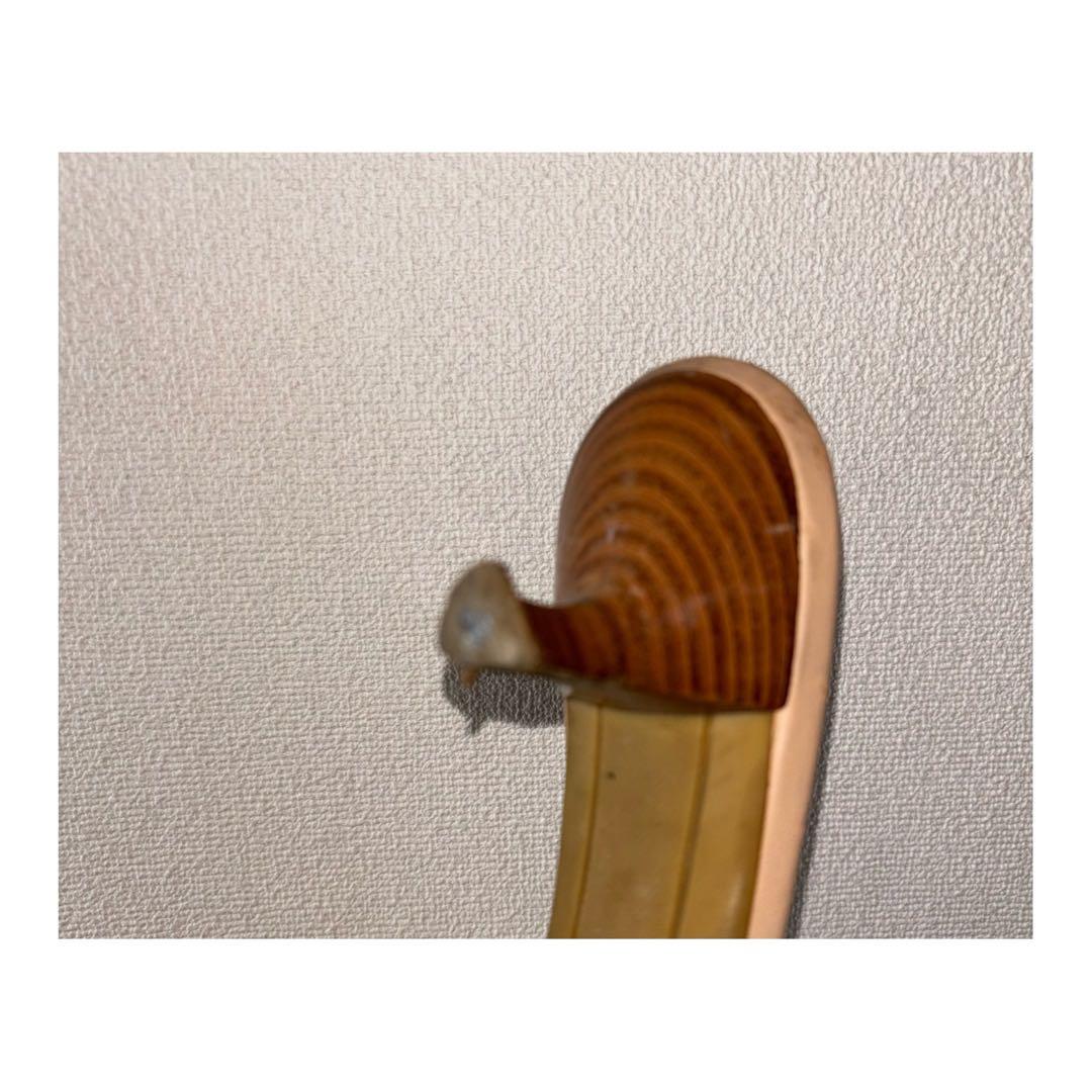 ルイヴィトン　モノグラム　デニム　リボン　ミュール　サンダル (サイズ36)