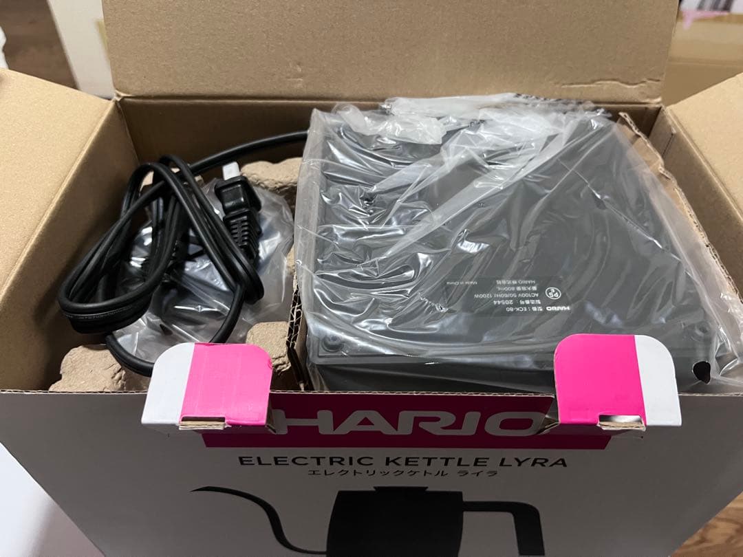 HARIO 電気ケトル LYRA 新品未使用