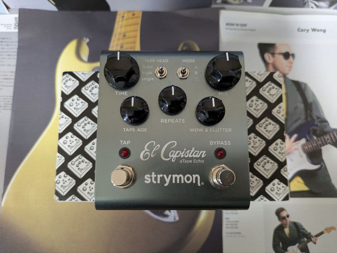 【美品】国内正規品 strymon El Capistan V1 テープエコー