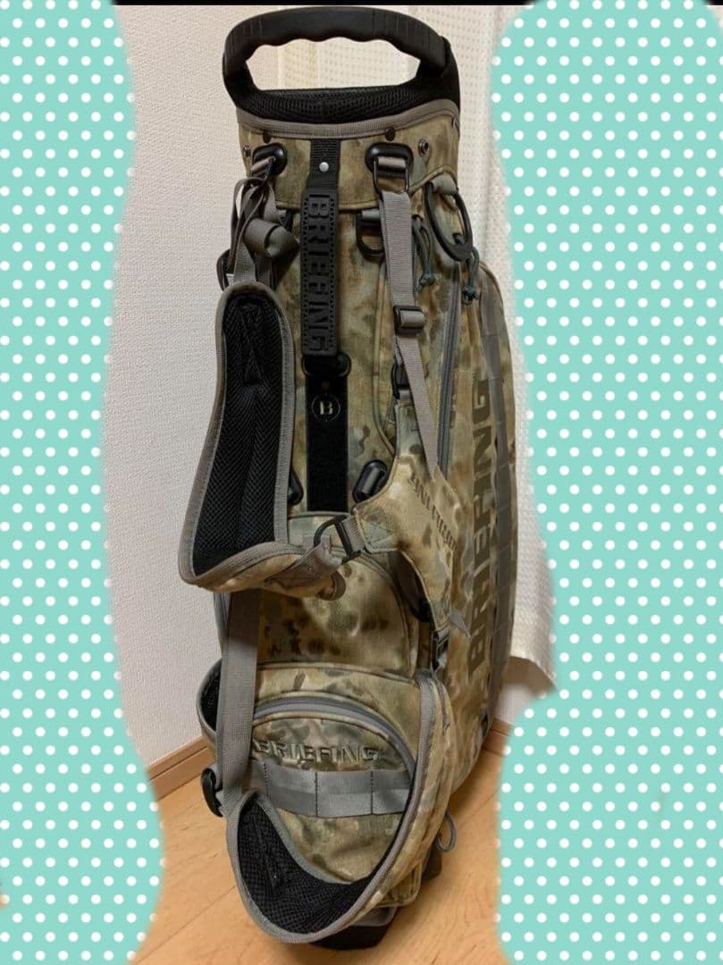 【かぇる】ブリーフィング CR4 キャディバッグ ARID