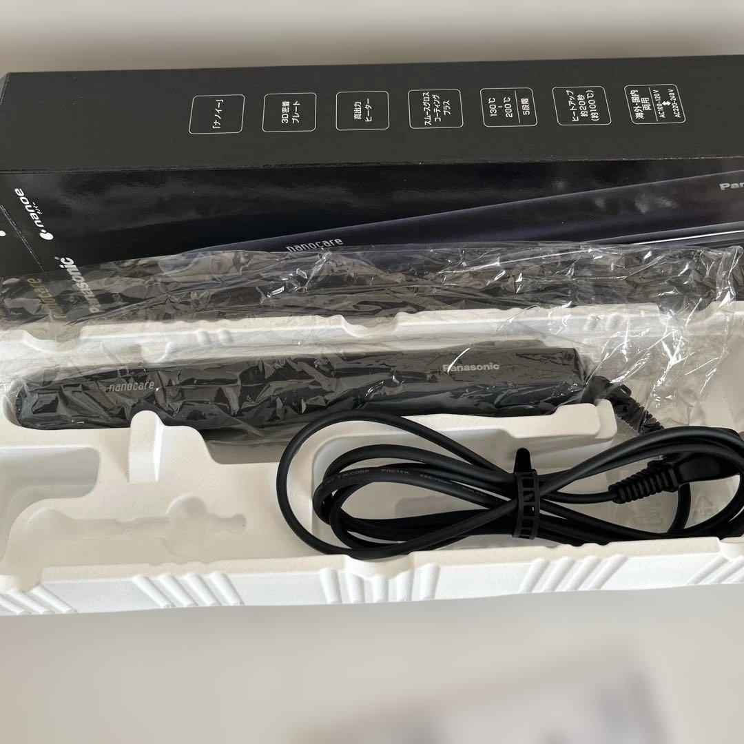 Panasonic ストーレトアイロンナノケアEH-HSOJ-K