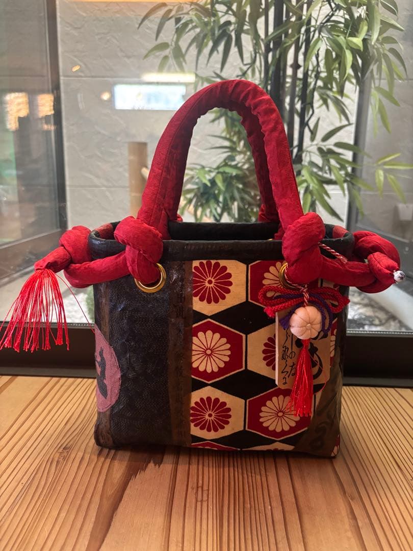 帯一閑張りバック