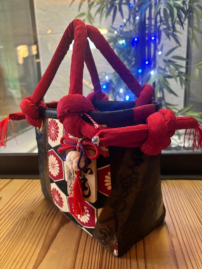 帯一閑張りバック