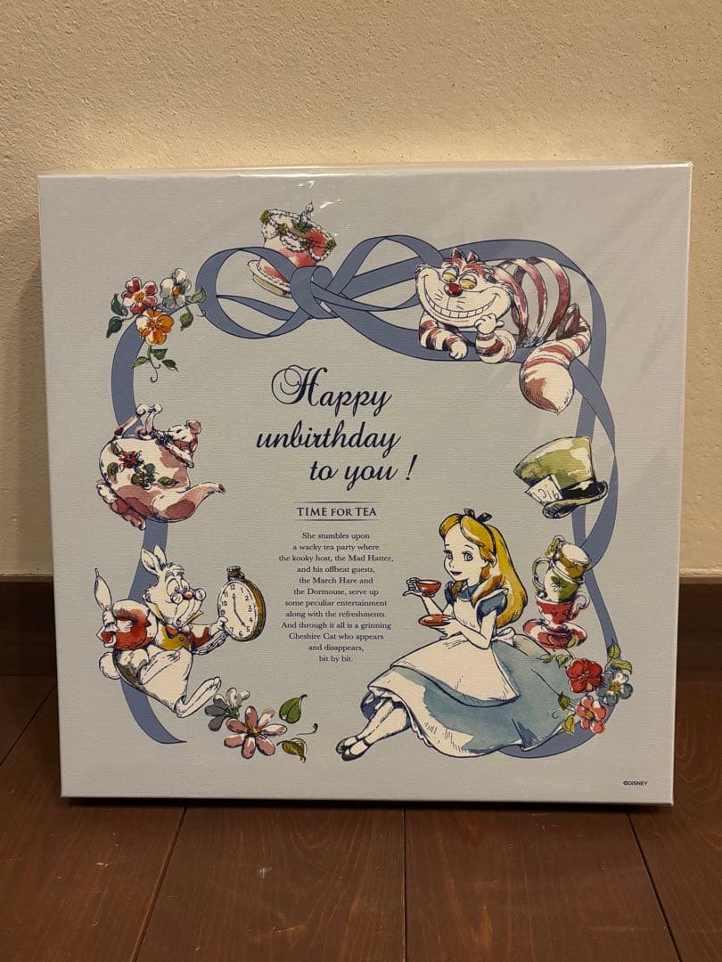 ディズニー　ふしぎの国のアリス　キャンパスボード　アフタヌーンティー