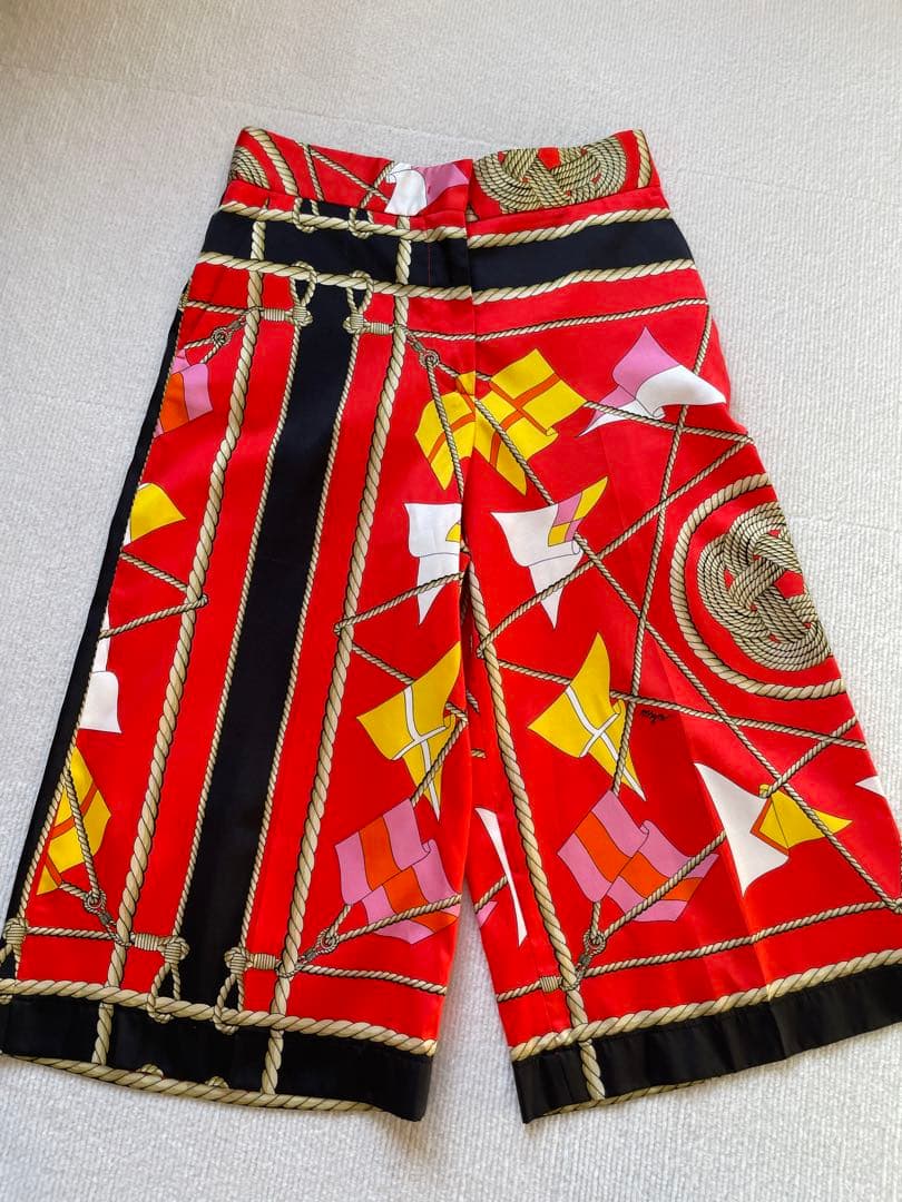 MSGM 男女兼用 総柄 パンツ