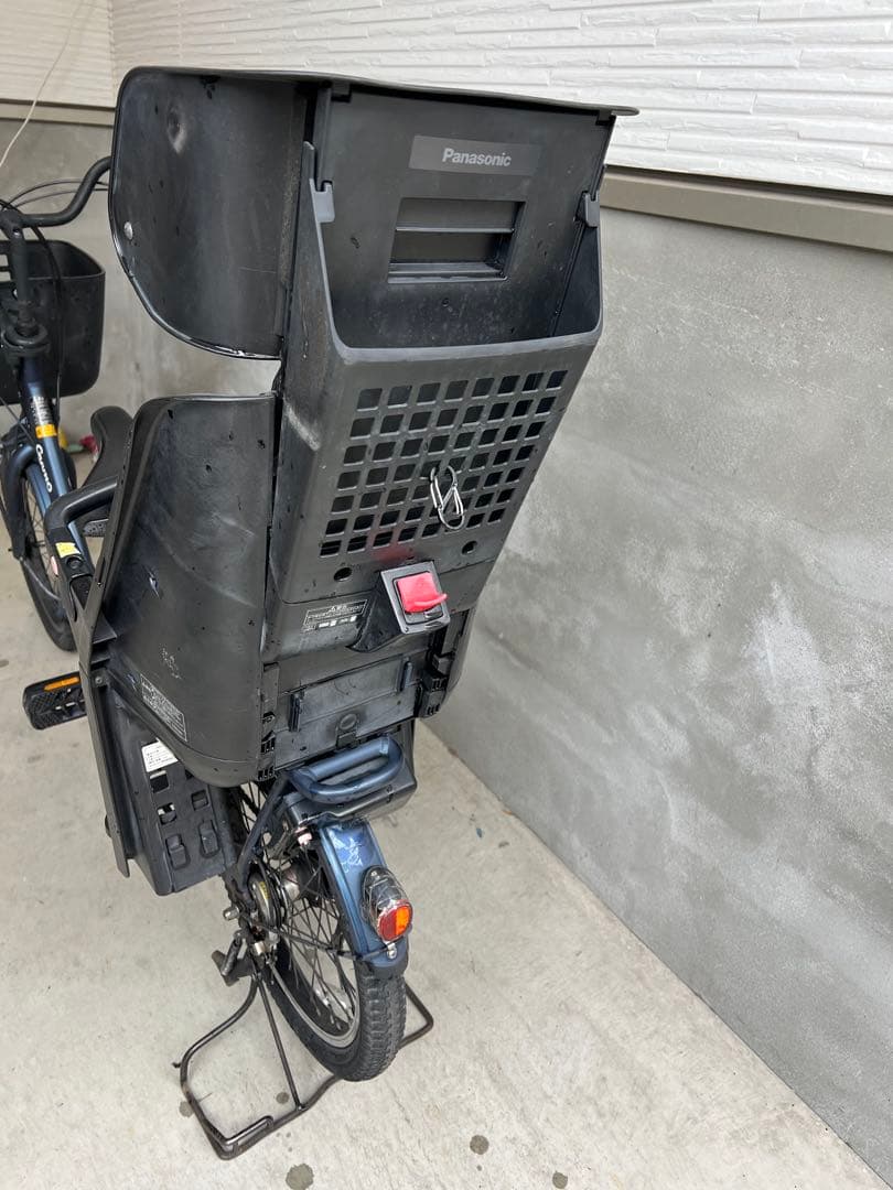 【訳あり】Panasonic 電動アシスト自転車 チャイルドシート付き