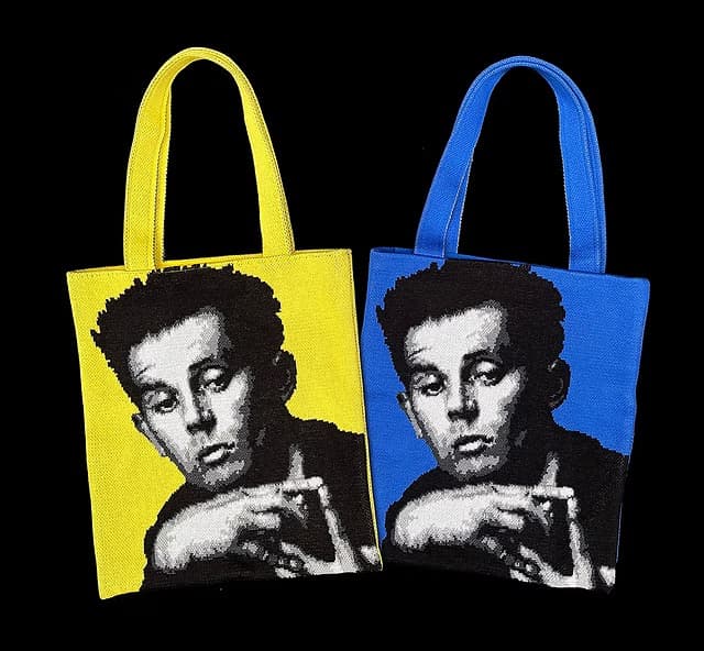 編み物⭐︎堀ノ内 エゴン・シーレ ニットトート（イエロー）