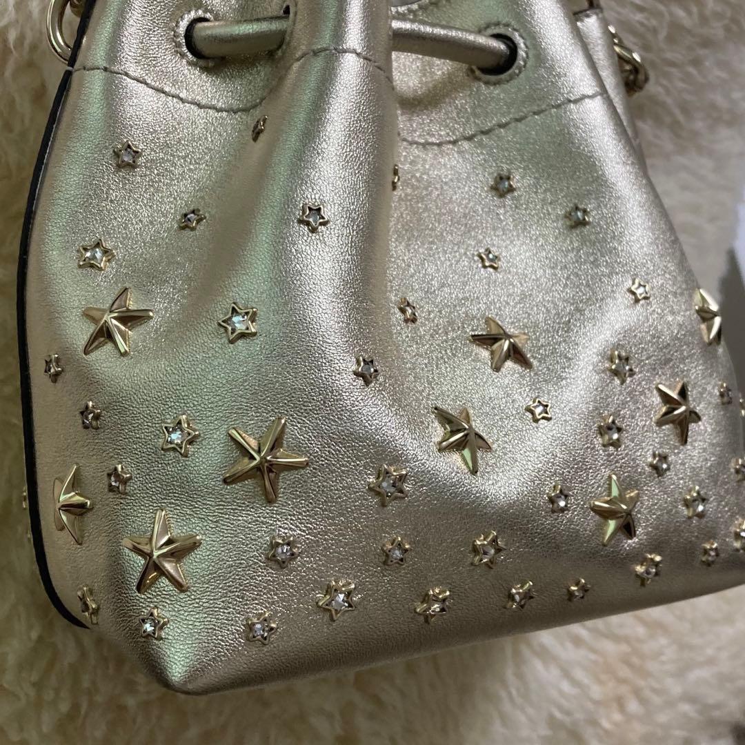 ゲリラセール美品✨JIMMY CHOO ジミーチュウ ボンボン ショルダーバッグ