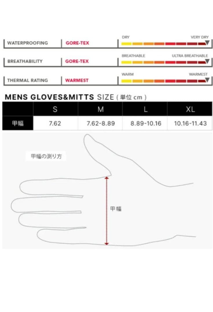 686 グローブ 赤黒