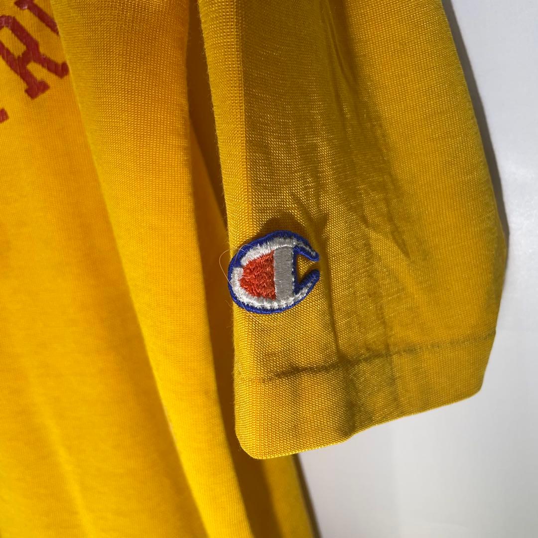 チャンピオン　80S トリコタグ前期　フットボールシャツ　50/50 サイズM