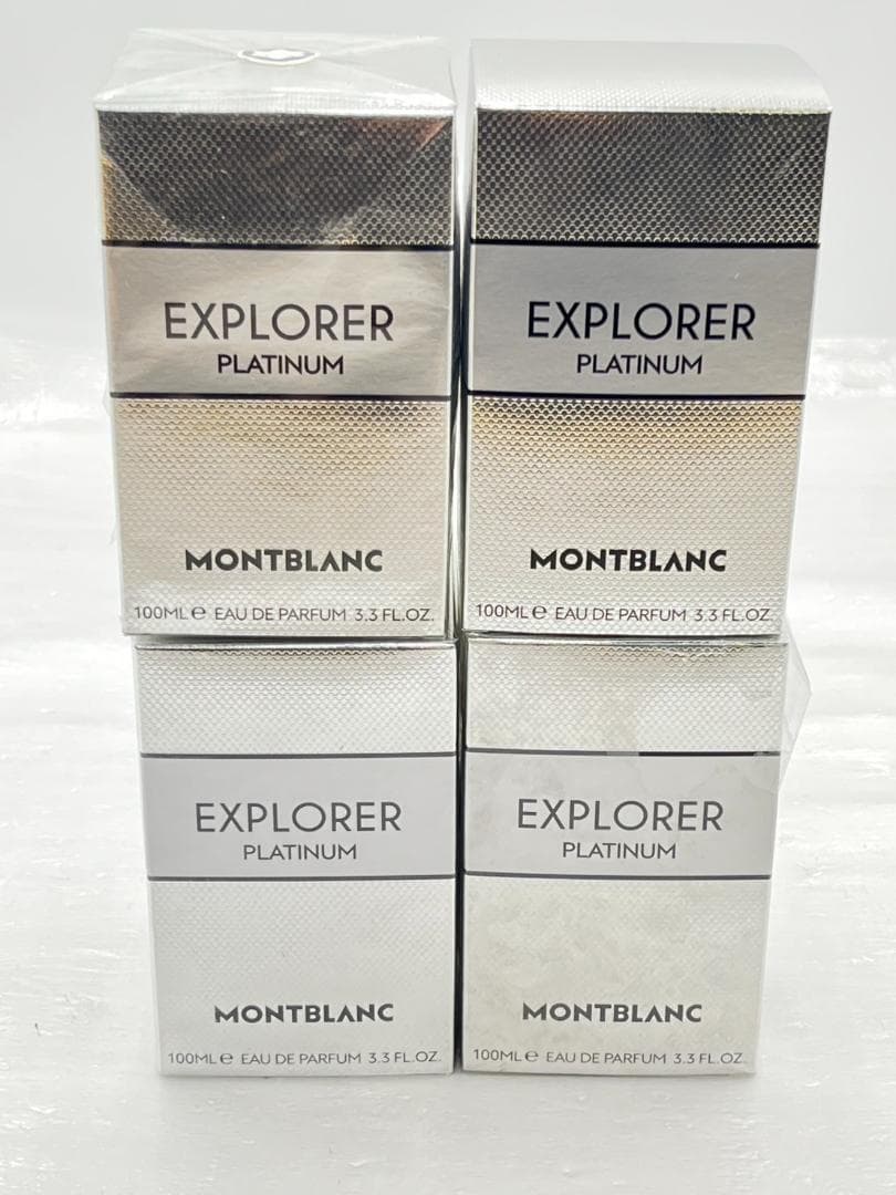 モンブラン　エクスプローラー　プラチナム　オードパルファム　100ml　４点