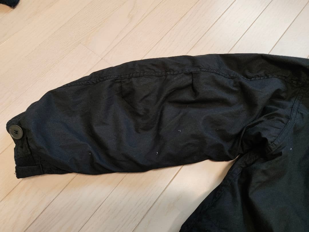 ジャケット・アウター anytee M-65 FISHTAIL PARKA SUPER BLACK