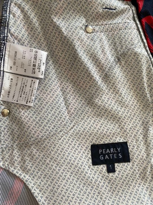 パーリーゲイツ ストレッチスカート 落書きハート柄プリントサイズ1