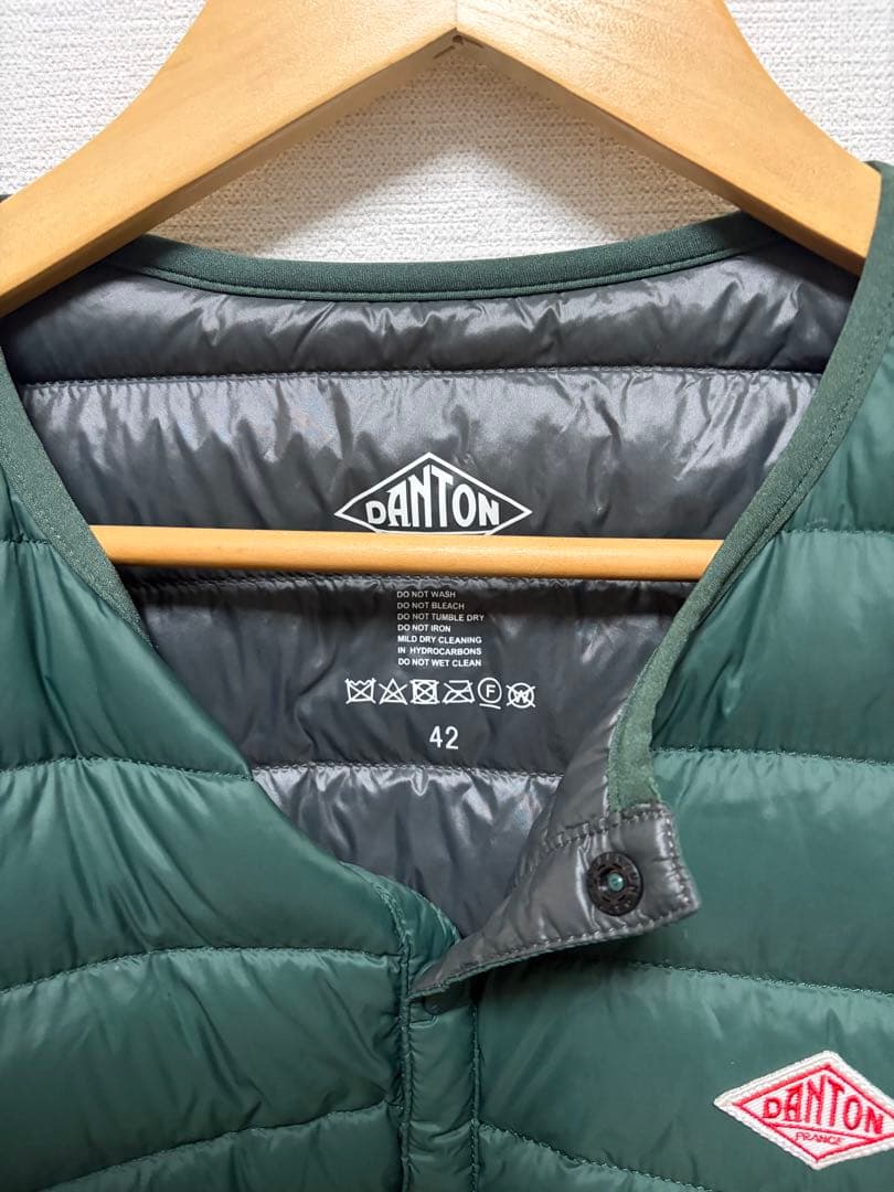 ダントン　インナーダウン　42 グリーン