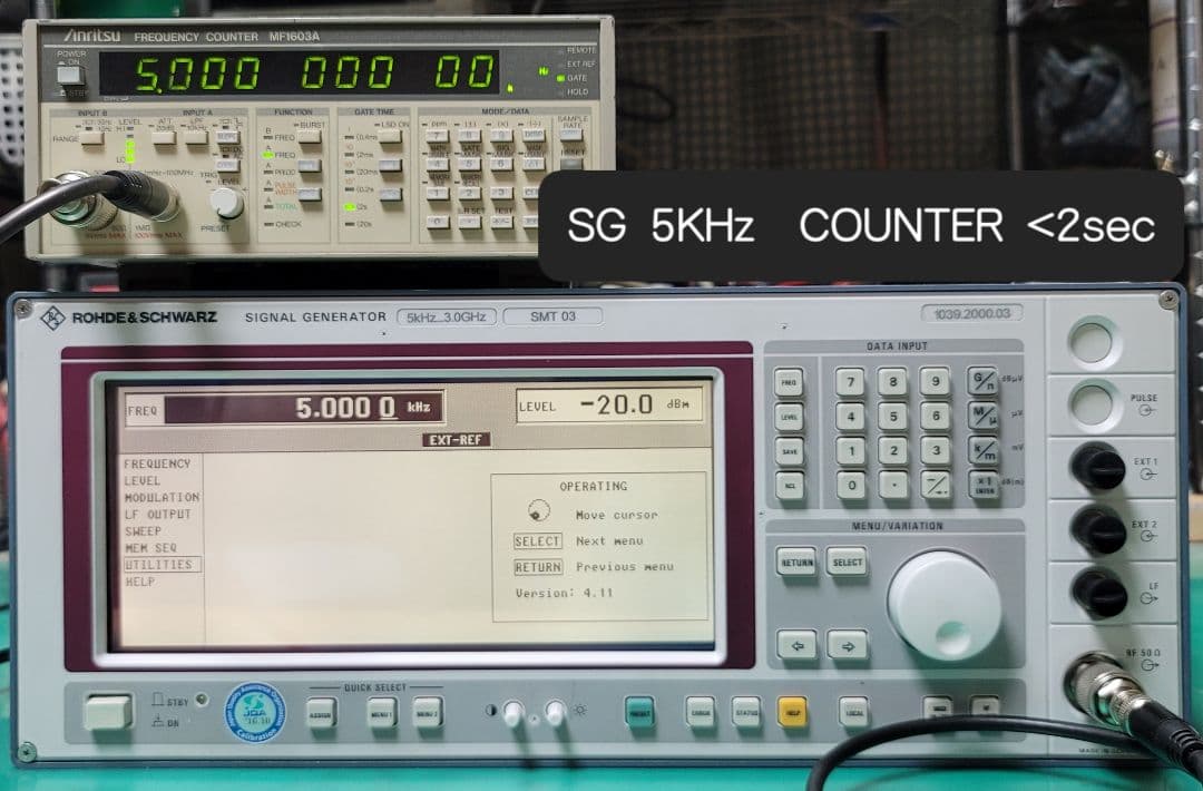 Anritsu 周波数カウンター MF1603A 0.1mHz-3GHz