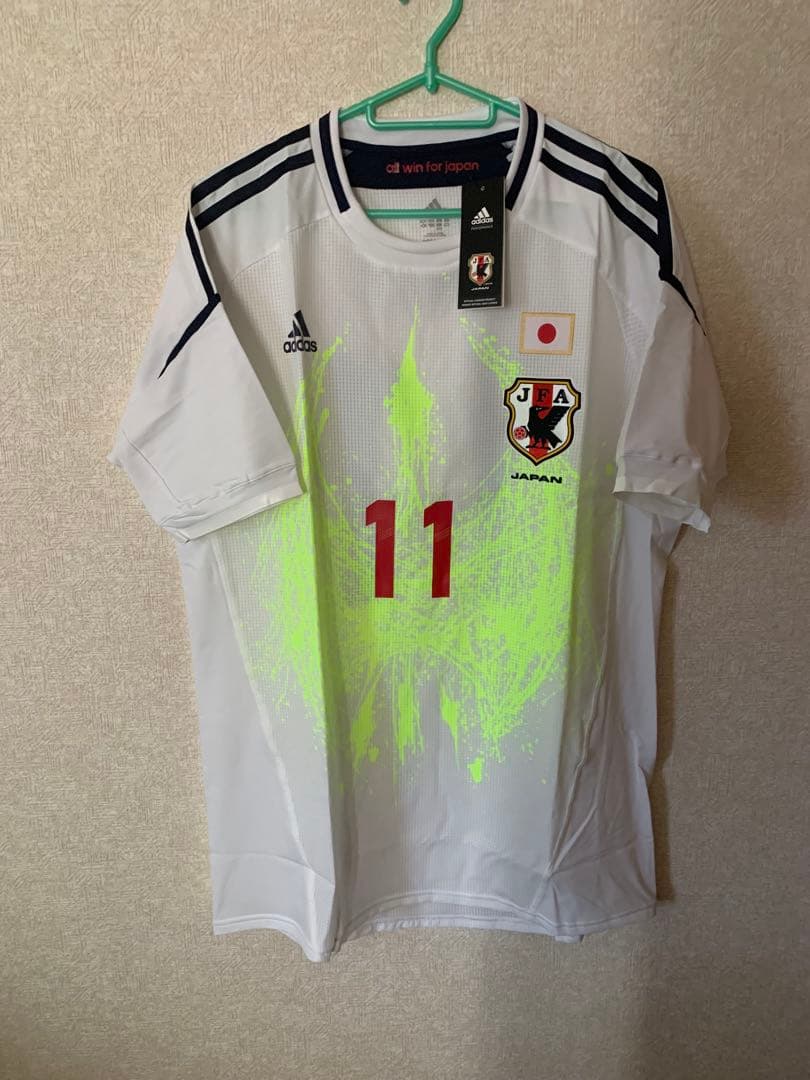 三浦知良選手 フットサル日本代表アウェイユニフォーム