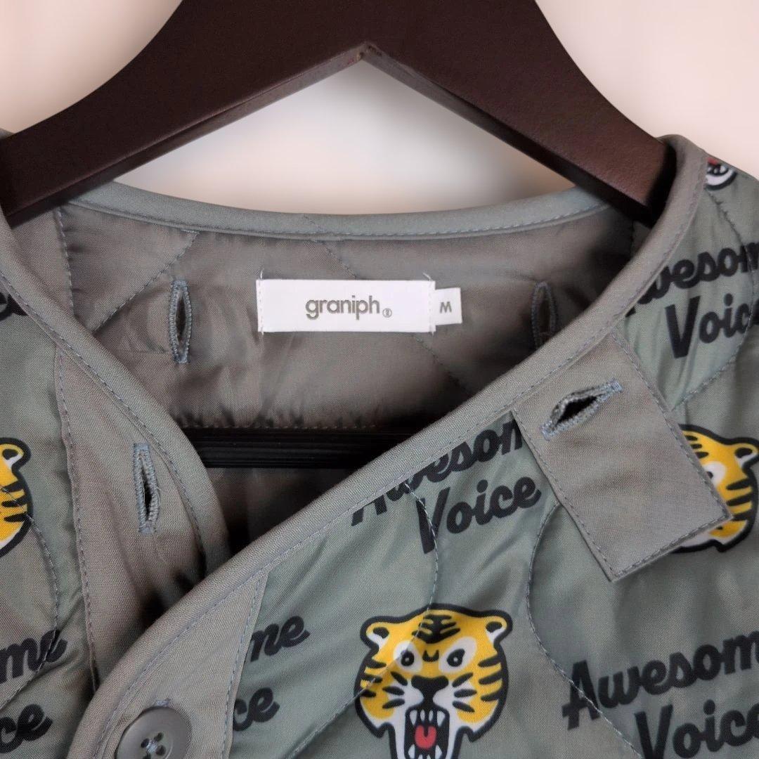 美品☆ グラニフ オーサムタイガー 3Way仕様アウター モッズコート 黒 M