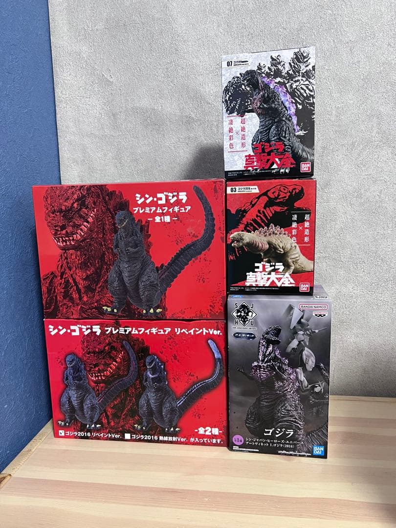 シン・ゴジラ　フィギュア　まとめ売り