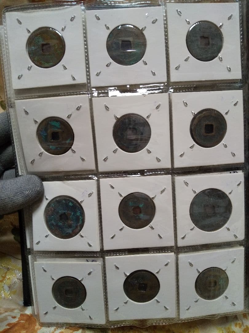 中国古銭　中国穴銭　中国銅銭　北宋銅銭　渡来銭　１０８枚セット