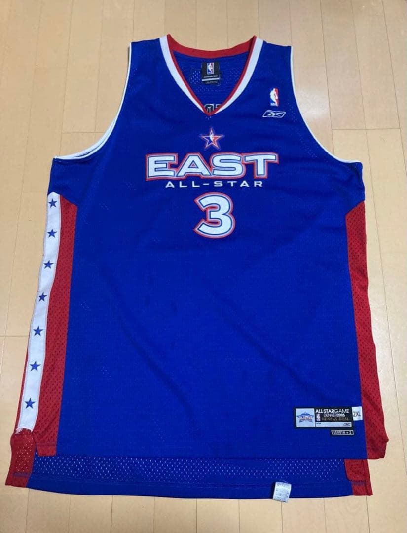 b-boy NBA ALLSTARGAME アイバーソン ゲームシャツ76ers