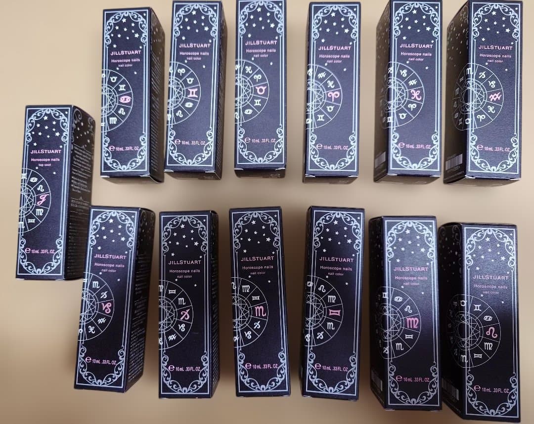 ジルスチュアート　ホロスコープネイルズ　12星座セット＋00番