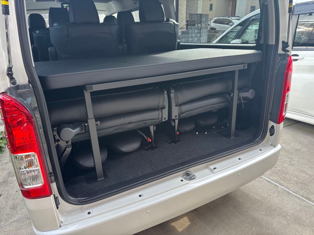 ファインテックツアラーミドルルーフ用　パイプ式ベッドキット