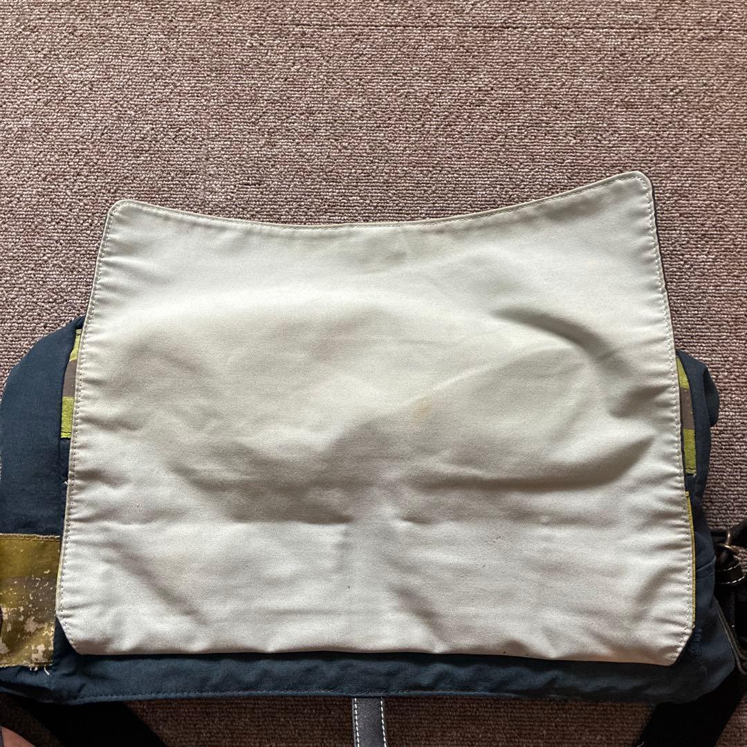 バ*ィ様 消防服を再利用・リデザイン　メッセンジャーバッグ　川崎　一点もの