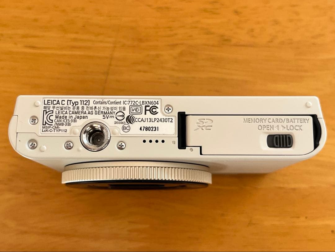 【未使用品】LEICA ライカ C (Typ112)ライトゴールド