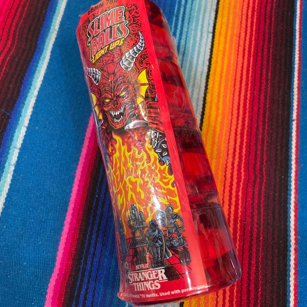 SLIME BALLS STRANGER THINGS レッドウィール 66mm