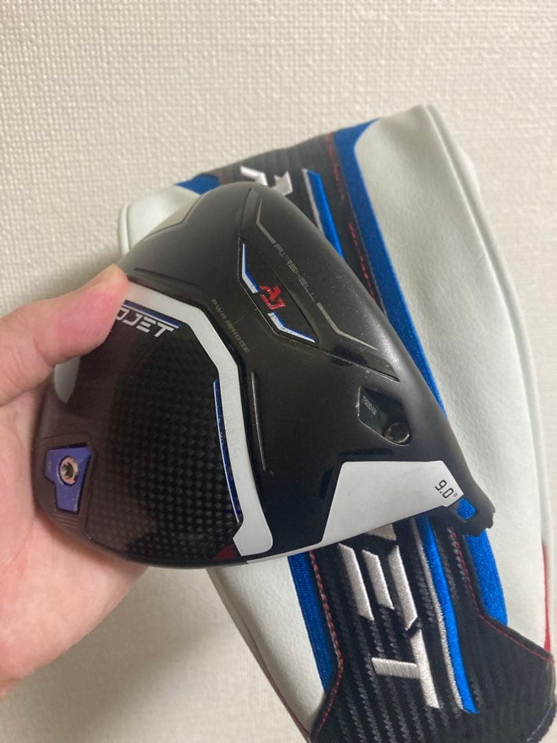 ドライバー　エアロジェット　9.0° コブラ　ヘッドカバー付　クラブ　ヘッド