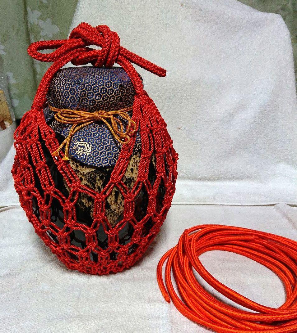 茶道具飾り茶壺 木箱付きA465