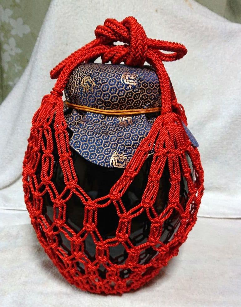 茶道具飾り茶壺 木箱付きA465