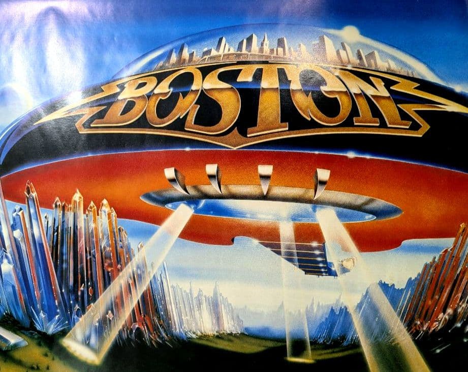 ボストン/ドント ルック バック 1978年 非売品 プロモーションポスター