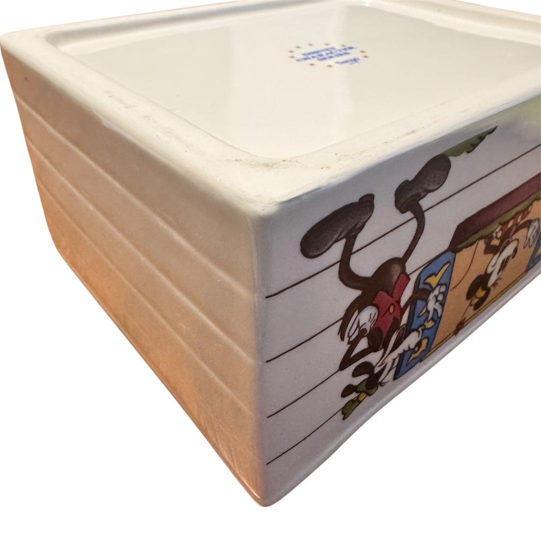 【日本製】Sango ミッキー＆フレンズ ハウス型小物入れ レア