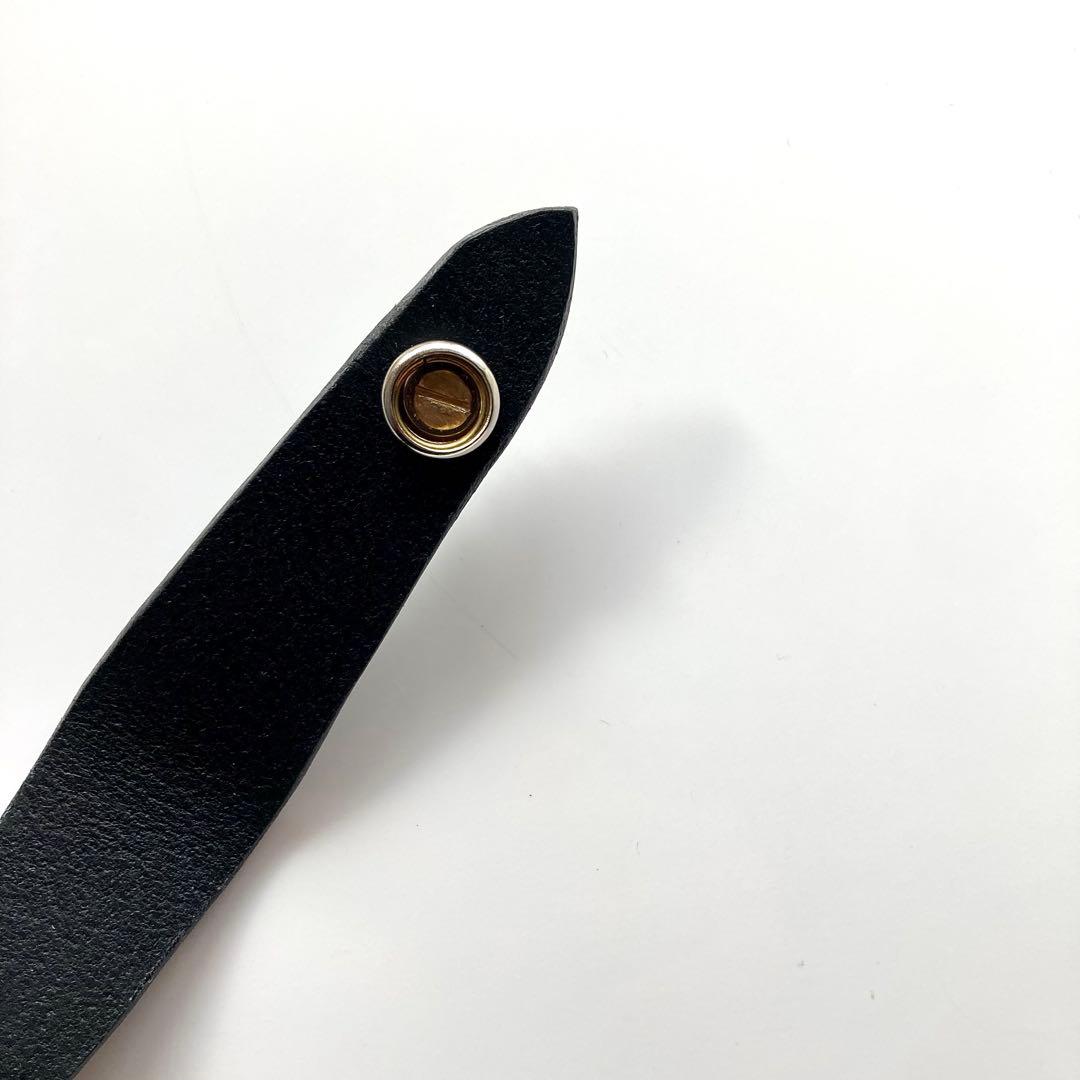 シルバー925 クロスボール　レザーベルト　BWL