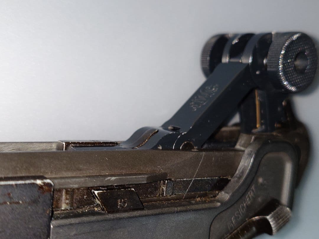 タナカ ルガーP08 HW 8インチ ガスブローバック【美箱付き・動作確認済】