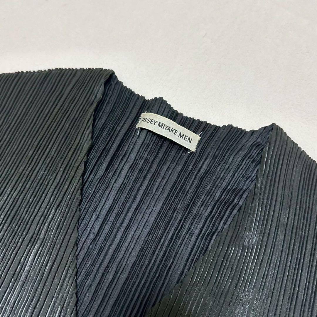 美品✨ ISSEY MIYAKE MEN　イッセイミヤケ　プリーツベスト　黒　M