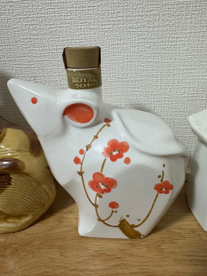 酒 サントリーロイヤル 12年 干支ボトル 4本セット